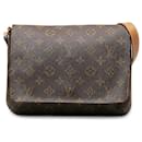 Louis Vuitton Musette Tango Canvas Shoulder Bag M51257 in good condition