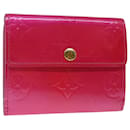LOUIS VUITTON Monogram Vernis Ludlow Wallet Pink Fuchsia M91244 LV Auth 70312 - Louis Vuitton