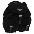 PRADA Backpack Nylon Black Auth 70822 - Prada