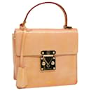 LOUIS VUITTON Vernis Spring Street Hand Bag Marshmallow Pink M91033 auth 70507 - Louis Vuitton