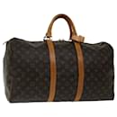 Louis Vuitton-Monogramm Keepall 50 Boston Bag M.41426 LV Auth yk11001