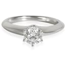 TIFFANY & CO. Solitaire Engagement Ring in  Platinum H VS1 0.58 ctw - Tiffany & Co
