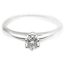 TIFFANY & CO. Anel de noivado de diamante em platina E VS2 0.19 ctw - Tiffany & Co