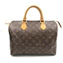 Louis Vuitton Monogram Speedy 30 Canvas Handbag M41526 in good condition