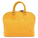 Louis Vuitton Alma PM Leather Handbag M52149 in excellent condition