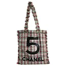 multicor 2017 Tweed Não 5 Tote bag - Chanel
