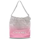 Chanel Pink Mini Gradient Kalbsleder 22 Schulranzen