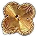Van Cleef & Arpels Vintage Alhambra guilloché ring size 52
