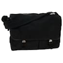 PRADA Shoulder Bag Nylon Black Auth bs13422 - Prada