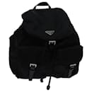 PRADA Backpack Nylon Black Auth yk11654 - Prada