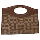 Burberrys Hand Bag Canvas Beige Brown Auth ac2851 - Autre Marque