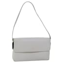 GUCCI Shoulder Bag Leather White 001 1998 1766 auth 70524 - Gucci