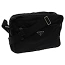 PRADA Shoulder Bag Nylon Black Auth bs13403 - Prada