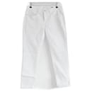 Jeans blancos de novio Frame Le Garcon - Frame Denim