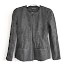 Emporio Armani Grey Small Check Jacket
