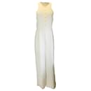 Proenza Schouler White Label Off-White Sleeveless Crepe Jumpsuit - Autre Marque