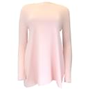 Alaia Light Pink Long Sleeved Viscose Knit Top - Autre Marque