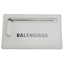 Balenciaga Ivory Leather Card Case - Autre Marque