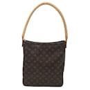 Louis Vuitton Looping GM Canvas Shoulder Bag M51145 in excellent condition
