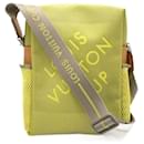 Louis Vuitton Weatherly Canvas Shoulder Bag M80636 in excellent condition