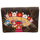 Louis Vuitton Victorine Wallet Canvas Short Wallet M69754 in excellent condition