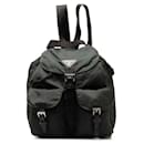 Prada Tessuto lined Pocket Backpack Backpack Canvas B6677F in Good condition