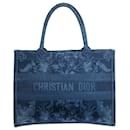 Azul 2021 Bolsa média para livros - Christian Dior