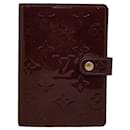Louis Vuitton Agenda PM Leather Notebook Cover R21072 in good condition