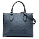 Bolso de mano de cuero Louis Vuitton OnTheGo PM M58956 en excelente estado