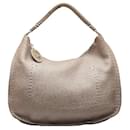 Fendi Leather Selleria Hobo Bag Sac à bandoulière en cuir en bon état
