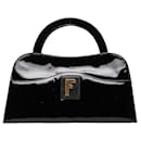 Fendi Patent Leather Handbag Leather Handbag in Good condition