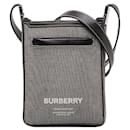 Burberry Mini Borsa a tracolla Horseferry in tela e pelle Borsa a tracolla in tela 8050842 in buone condizioni