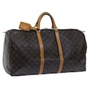 Louis Vuitton-Monogramm Keepall 55 Boston Bag M.41424 LV Auth 70281