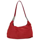 PRADA Shoulder Bag Nylon Red Auth bs13565 - Prada