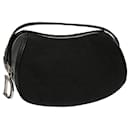 Christian Dior Canage Pouch Nylon Black Auth ac2883