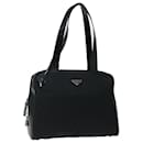 PRADA Shoulder Bag Nylon Black Auth bs13412 - Prada