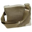 PRADA Shoulder Bag Canvas Beige Auth bs13418 - Prada