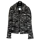 CC Buttons Tweed Jacket - Chanel