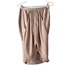 Giorgio Armani Gold Silk Skirt - Emporio Armani