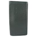 Louis Vuitton Porte Valeurs Cartes Credit Leather Long Wallet M30392 in fair condition