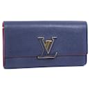 Louis Vuitton Portefeuille Capucines Leather Long Wallet M63739 in good condition