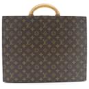 Louis Vuitton President Canvas Business Bag M53012 in good condition
