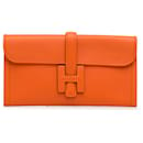 Hermès Orange Swift Jige Elan 29