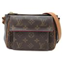 Louis Vuitton Vivacite PM Canvas Shoulder Bag M51165 in good condition