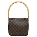 Louis Vuitton Looping MM Canvas Shoulder Bag M51146 in excellent condition