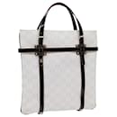 LOEWE Tote Bag PVC White Auth 70182 - Loewe