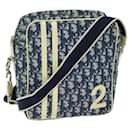 Christian Dior Trotter Borsa a tracolla in tela Navy Auth mr110