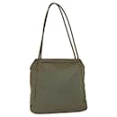PRADA Shoulder Bag Nylon Khaki Auth bs13512 - Prada