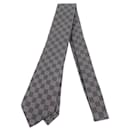 Louis Vuitton Damier Classic Tie Gravata de lona M71214 Em uma boa condição