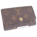 Louis Vuitton Multicles 6 Canvas Key Holder M62630 in Good condition